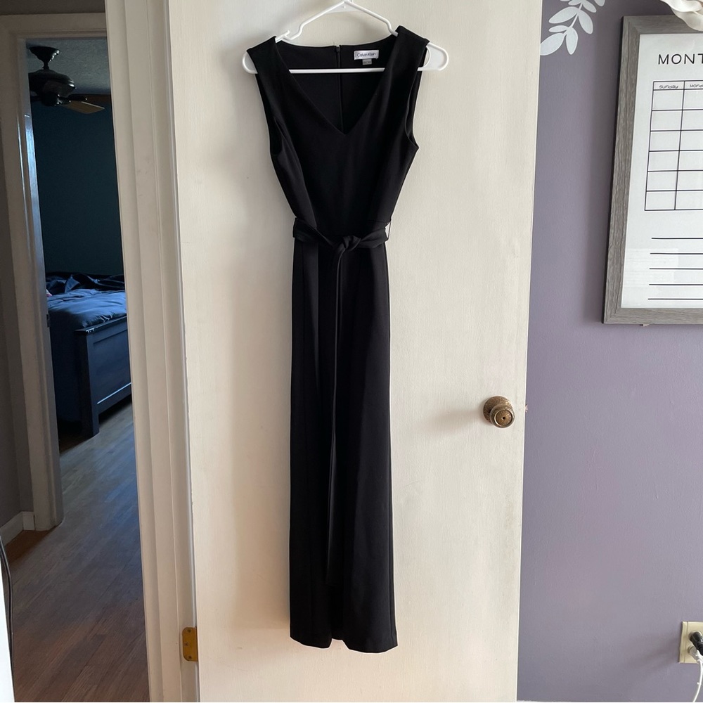 Calvin Klein Wide-Leg Jumpsuit